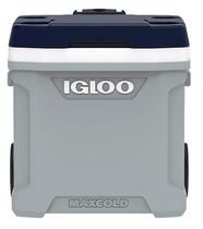 Caixa Termica Igloo com Rodas Maxcold Latitude 62QT - Cinza