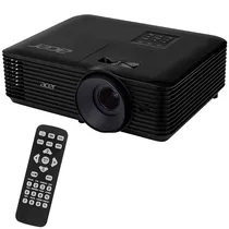 Projetor Acer X1228H de 4.800 Ansi Lúmens com HDMI/VGA In/Out Bivolt - Preto