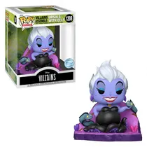 Funko Pop Disney Villains *Deluxe* Ursula W/Eels *Ex* 1208