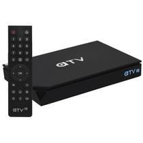 Receptor Digital Atv A5 Uhd 8K 5G 2GB/ 16GB/ Iptv/ Wifi/ HDMI/ USB/ Lan/ Android 9.0 Preto