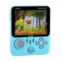 Consola Game Portatil Luo LU-SY15 Game Box / 3.5" / 500MAH / 666 Jogos - Azul/ Cinza