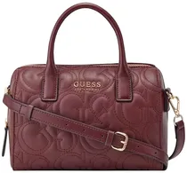 Bolsa Guess VG943608 Berkton Feminina - Merlot