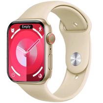 Smartwatch Blulory Glifo 9 com GPS/Bluetooth - Dourado/Beige