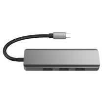 Adaptador Hub Satellite A-HUBC52 USB-C 5 Em 1 - Cinza