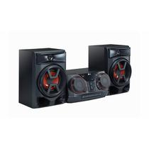 Mini System LG Xboom CK43 - USB/CD/Aux - Bluetooth - 300W RMS - Preto