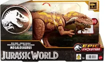 Mattel Jurassic World Megalosaurus Rugido Selvagem - HTK73