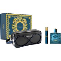 Kit Perfume Versace Eros Edp - Masculino 3 Pecas