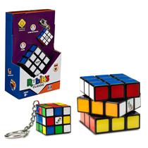 Set Cubo Rubik Clasico + Minicubo c/Clip