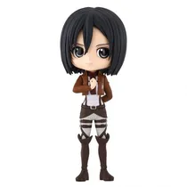 Boneco Banpresto Qposket Attack On Titan Mikasa Ackerman 19661