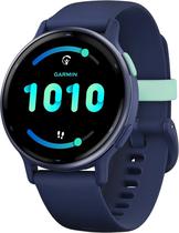 Relogio GPS Garmin Vivoactive 5 010-02862-12 - Metallic Navy/Navy