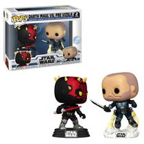 Funko Pop Star Wars Clone Wars 2 Darth Mal VS.Pre Vizsla 2PACK 74744