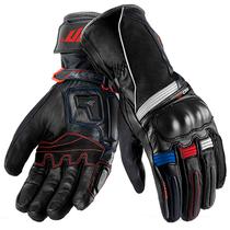 Luva para Motociclista Seventy Degrees SD-T1 Winter Tourning - Tamanho M - Preto/Azul/Vermelho