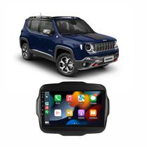 Central Multimidia PNT - Jeep Renegade (2020-25) 9" And 13 4GB/64GB/4G Octacore Carplay+And Auto Sem TV