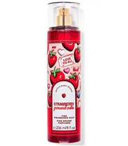 Bruma Corporal Bath & Body Works Strawberry Pound Cake 236ML