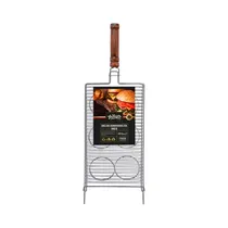 Parrilla para Hamburguesa Grilazer GR0050 Acero Inoxidable 25X43CM