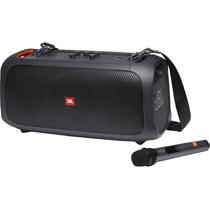 Alto-Falante JBL Partybox On The Go BT/Microfono 5.24" Negro