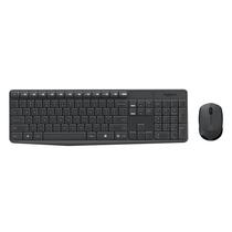 Tec/Mouse Logitech MK235 Espanhol Wileress Preto