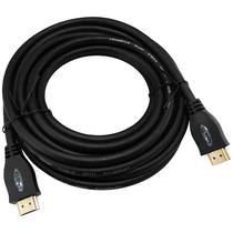 Cabo HDMI Quanta QTHDMI50 Full HD 5 Metros - Preto