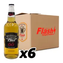 Cerveja Bud 66 Garrafa Caixa com 6X710ML