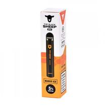 Vape Descartavel The Black Sheep Plus Mango Ice 2.4 ML Ate 600 Puffs - Preto/Amarelo