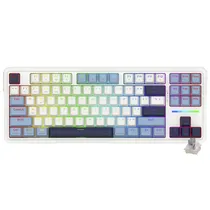 Teclado Gamer Mecanico Redragon K728WBB-RGB-Pro Antonium Pro Wireless / RGB / Ingles - Branco