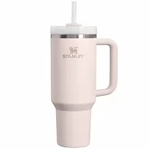 Copo Térmico Stanley Quencher H2.0 Flowstate Tumbler de 1.18 Litros - Rosa Claro