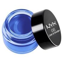 Delineador NYX Gel GLAS04 Cobalt Azul