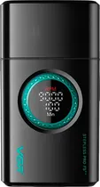 Barbeador VGR Voyager Foil Shaver Stepless Pro V-377 Recarregável - Preto