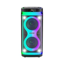 Caixa de Som Aiwa AW-POH4D - USB/Aux - Bluetooth - 60W RMS - com Microfone - 2X 6.5" - Preto