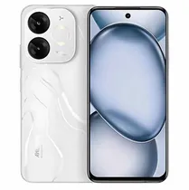 Celular Itel A80 A671LC 128GB / 4GB Ram / Dual Sim / Tela 6.7 / 50MP - Branco