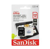 Memoria Card Micro SD 256GB Sandisk Ultra 100MBPS