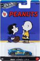 Carrinho 1985 Honda CR-X Hot Wheels Silver Series Peanuts Mattel - JCB82