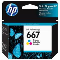 Cartucho HP 667 3YM78AL para Impressora HP  Colorido