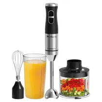 Mixer Molimix Turbo Mix MMX-1000 - 1000W - 3 Em 1 - 220V 50/60HZ - Preto e Prata
