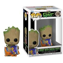 Funko Pop Marvel I AM Groot - Groot With Cheese Puffs 1196