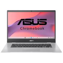 Notebook Asus Chromebook CX1400CKA-AS44F Intel Celeron N4500 Tela Full HD 14.0" / 4GB de Ram / 64GB Emmc - Transparent Prata (Ingles)