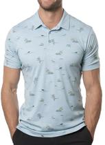 Outlet Camiseta Polotravis Mathew - 1MW114 - Masculina - Azul Ceu