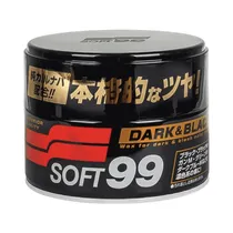 Cera SOFT99 10344 Dark & Black Carnauba 300 Gramos
