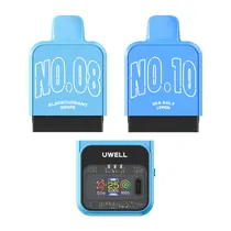 Kit Pod Descartável Uwell Cozi 40K Blackcurrant Grape / Sea Salt Lemon 40.000 Puffs