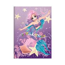 Cuaderno para Colorear SD Sirena Loly 430132 8 Hojas