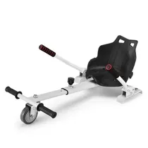 Cadeira para Scooter Hover Kart / Carrinho para Hoverboard - Branco