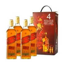 J.Walker Whisky Red Label Pack c/4 LT.