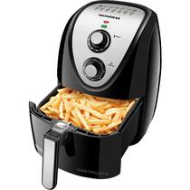 Mondial Freidora Air Fryer Grand Family Inox AFN-50-Ri 110V/ 60HZ Rojo/Plata