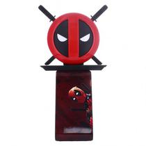 Boneco Stand c/Cabo USB Tipo-C Deadpool Ikon p/Cel/Joystick 33139