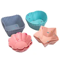 Kit de 4 Formas de Silicone Individuais - Sortidas