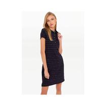 Vestido Tommy Hilfiger Feminina WW0WW27962-0YK-00 s - Scribble TXT Hori