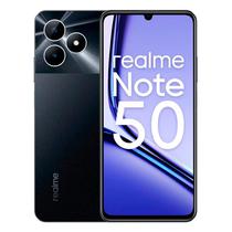 Smartphone Realme Note 50 RMX3834 128GB 4GB Ram Dual Sim Tela 6.74" - Preto (Anatel)