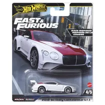 Car Hot Wheels Premium Fast & Furious Bently 2018 Continental GT3 7435