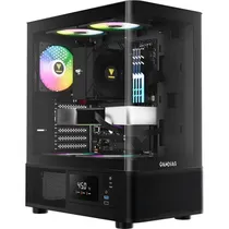Gabinete Gamdias Atlas E1 Mid-T Black 3FAN Argb
