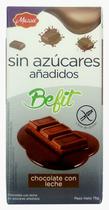 Chocolate Mazzei Befit Sem Acucar Chocolate com Leite 75G